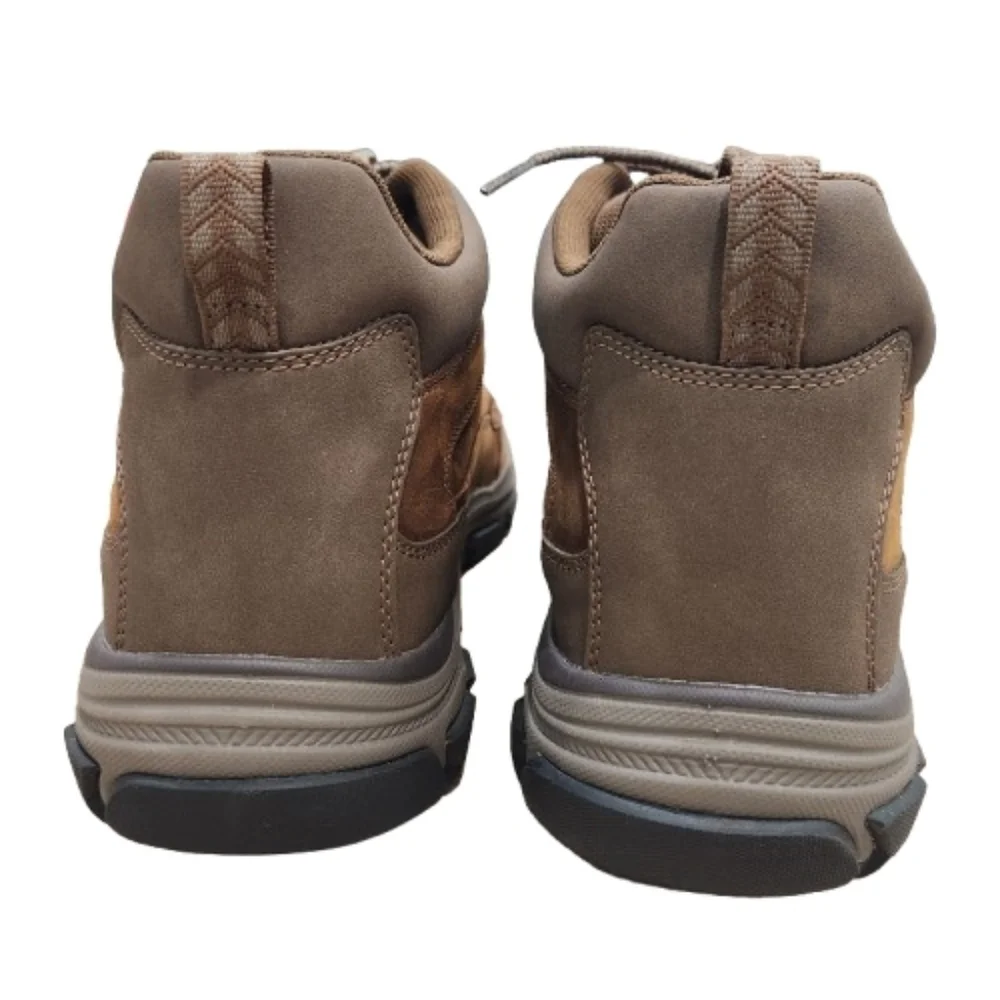Skechers Relaxed Fit Relment Pelmo Brown Waterproof Hiking Boots - Men's Size 11 - Picture 4 of 6